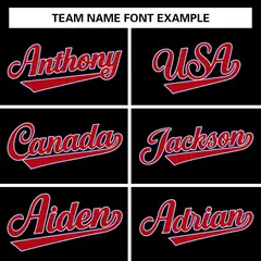 Black Red-White Classic Style Varsity Letterman Jacket 3