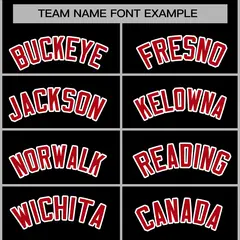 Black Red-White Classic Style Varsity Letterman Jacket 3