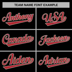 Black Red-White Raglan Varsity Full-Snap Letterman Jacket 5
