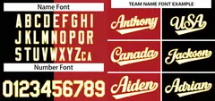 Black Red-Yellow Split Fashion Baseball Jersey 3