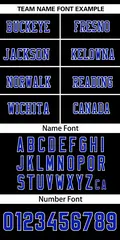 Black Royal Classic Mesh Authentic Football Jersey 3