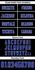 Black Royal Classic Mesh Authentic Football Jersey 3
