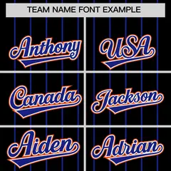 Black Royal Gradient Stripe Fashion Sleeves Baseball Jersey 3