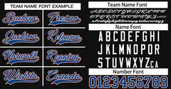 Black Royal Orange Classic Authentic Baseball Jersey 3