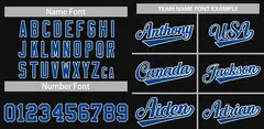 Black Royal-White Classic Authentic Baseball Jersey 6