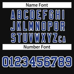 Black Royal-White Raglan Varsity Full-Snap Letterman Jacket 4