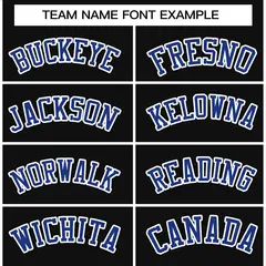 Black Royal-White Raglan Varsity Full-Snap Letterman Jacket 3