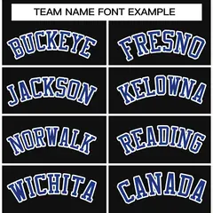 Black Royal-White Raglan Varsity Full-Snap Letterman Jacket 5
