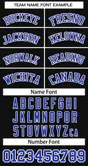 Black Royal-White Striped Sleeveless Fashion Baseball Jersey 5