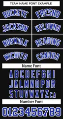 Black Royal-White Striped Sleeveless Fashion Baseball Jersey 5