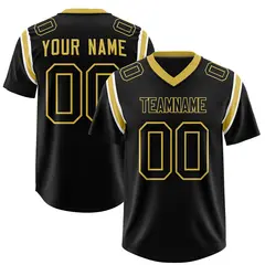 Black Shoulder Cut Two-Tone Authentic Football Jersey 1