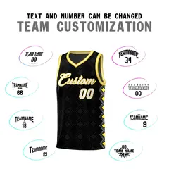 Black Side Blocks Sports Uniform Basketball Jersey 4