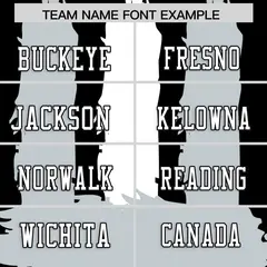 Black Silver and White Graffiti Pattern Flag Football Jersey 3