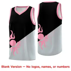 Black Silver Radiant Sun Two Tone Basketball Jersey 2