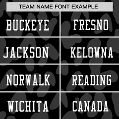 Black Silver Raglan Sleeves Camo Authentic Football Jersey 3