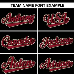 Black Stand Collar Classic Baseball Jersey 3