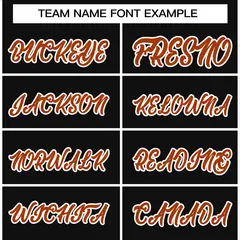 Black Texas Orange-White Raglan Varsity Full-Snap Letterman Jacket 3