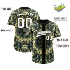 Black Tie-Dye Graffiti Pattern Baseball Jersey 2