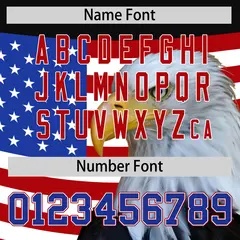 Black White American Flag Independence Day Waterproof Jacket 4