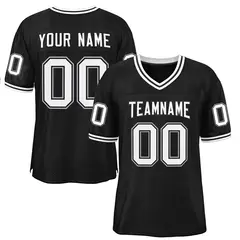 Black White-Black Classic Authentic Football Jersey