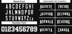 Black White-Black Classic Authentic Football Jersey 3