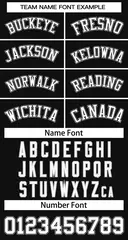 Black White-Black Classic Basketball Jersey 2