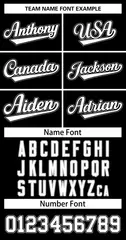Black White-Black Classic Basketball Jersey 2