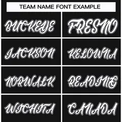 Black White Black-Gray Classic Style Hockey Jersey 3