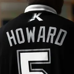 Black White-Black Raglan Sleeves Varsity Full-Snap Letterman Jacket 3