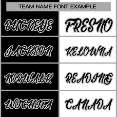 Black White-Black Two Tone Split Varsity Full-Snap Letterman Jacket 5