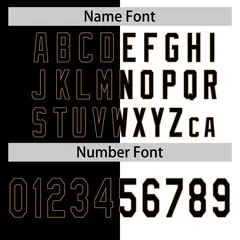 Black White-Brown Split Fashion Basketball Jersey 6
