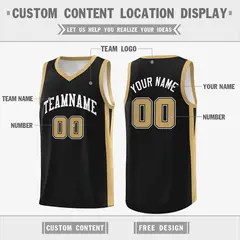 Black White Classic Mesh Sport Basketball Jersey 2