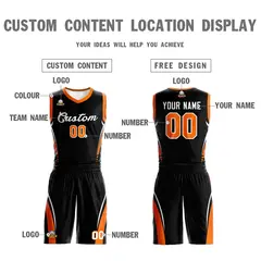 Black White Classic Sets Mesh Basketball Jersey 3