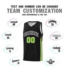 Black White Classic Sports Uniform Basketball Jersey 4