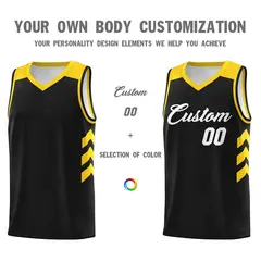 Black White Classic Sports Uniform Basketball Jersey 3