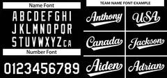 Black White Classic Style Authentic Baseball Jersey 3