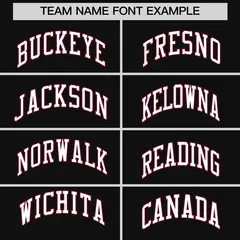 Black White-Crimson Full-Snap Varsity Letterman Jacket 5