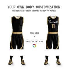 Black White Double Side Mesh Sportswear Basketball Jersey 5