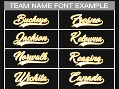 Black White-Gold Classic Style Hockey Jersey 3