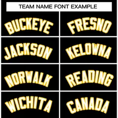 Black White-Gold Classic Varsity Full-Snap Letterman Jacket 3
