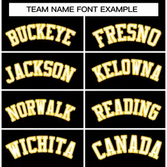 Black White-Gold Classic Varsity Full-Snap Letterman Jacket 3