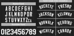 Black White-Gray Stripe Fashion Authentic Baseball Jersey 3