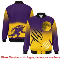 Black White Halloween Skeleton Graffiti Varsity Jacket 8