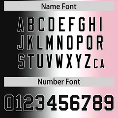 Black White-Light Pink Gradient Football Jersey 4