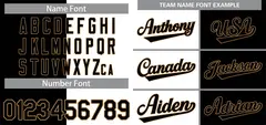 Black White-Old Gold Split Fashion Baseball Jersey 4