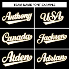 Black White-Old Gold Varsity Full-Snap Letterman Jacket 3