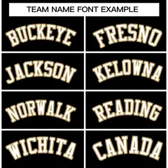 Black White-Old Gold Varsity Full-Snap Letterman Jacket 3