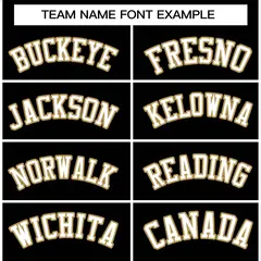Black White-Old Gold Varsity Full-Snap Letterman Jacket 5