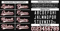 Black White Red Classic Authentic Baseball Jersey 3
