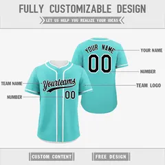 Black White Reversible Baseball Jersey 3